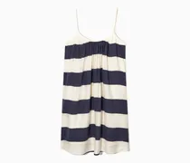 Kurzes Trägerkleid Mit Raffungen