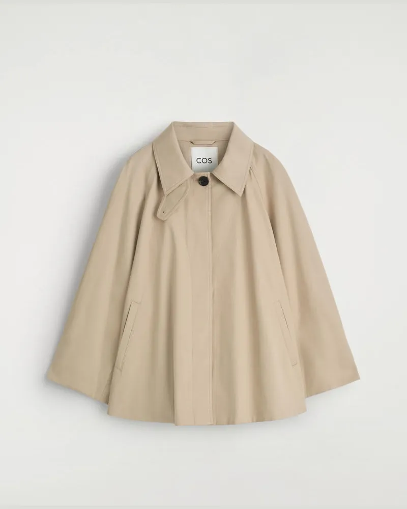 COS Trenchcoat In A-Linie Beige