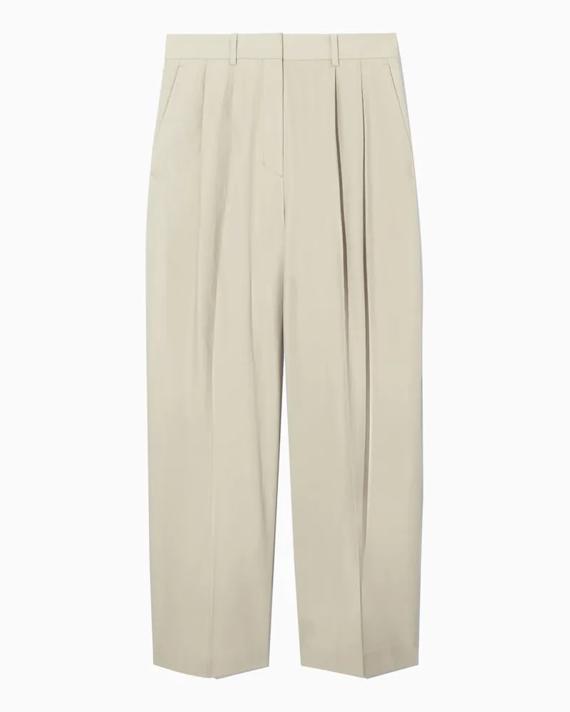COS Elegante Hose Mit Weitem Bein Beige
