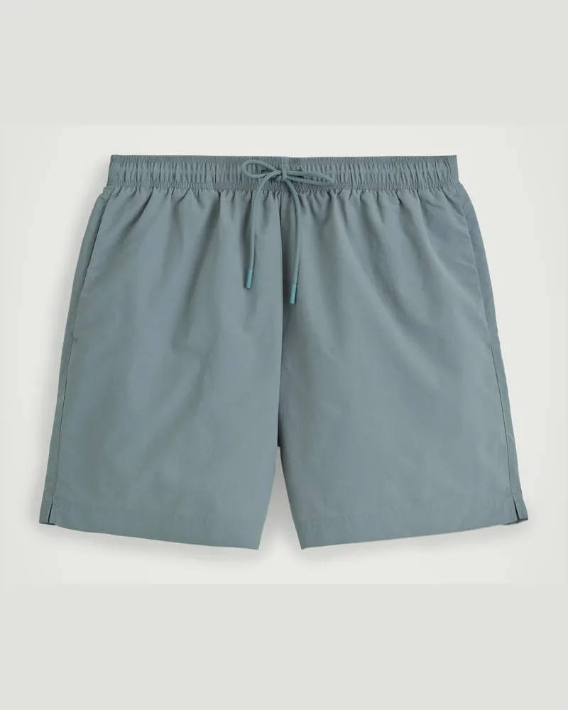 COS Badeshorts Aus Nylon Mit Kordelzugbund Türkis