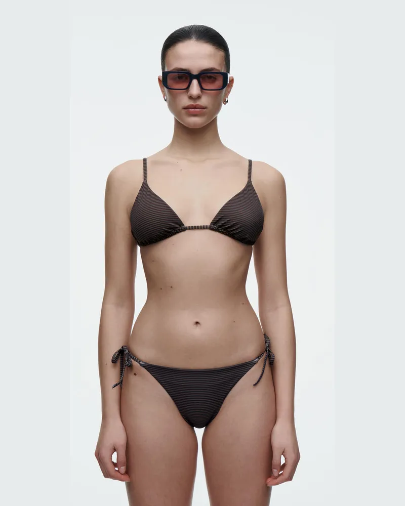 COS Bikinihose Zum Binden Braun
