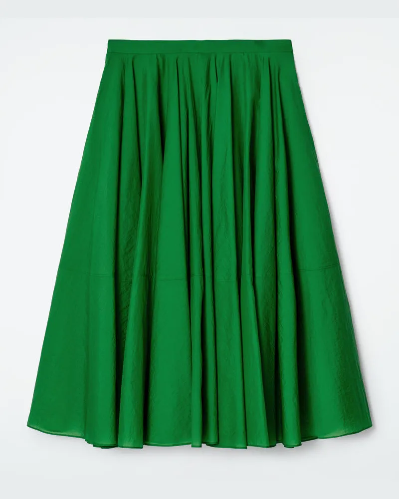 COS Tellerrock In Midilänge Grün