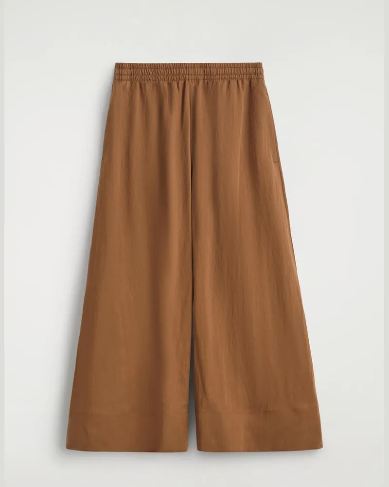 COS Voluminöse Culottes Braun