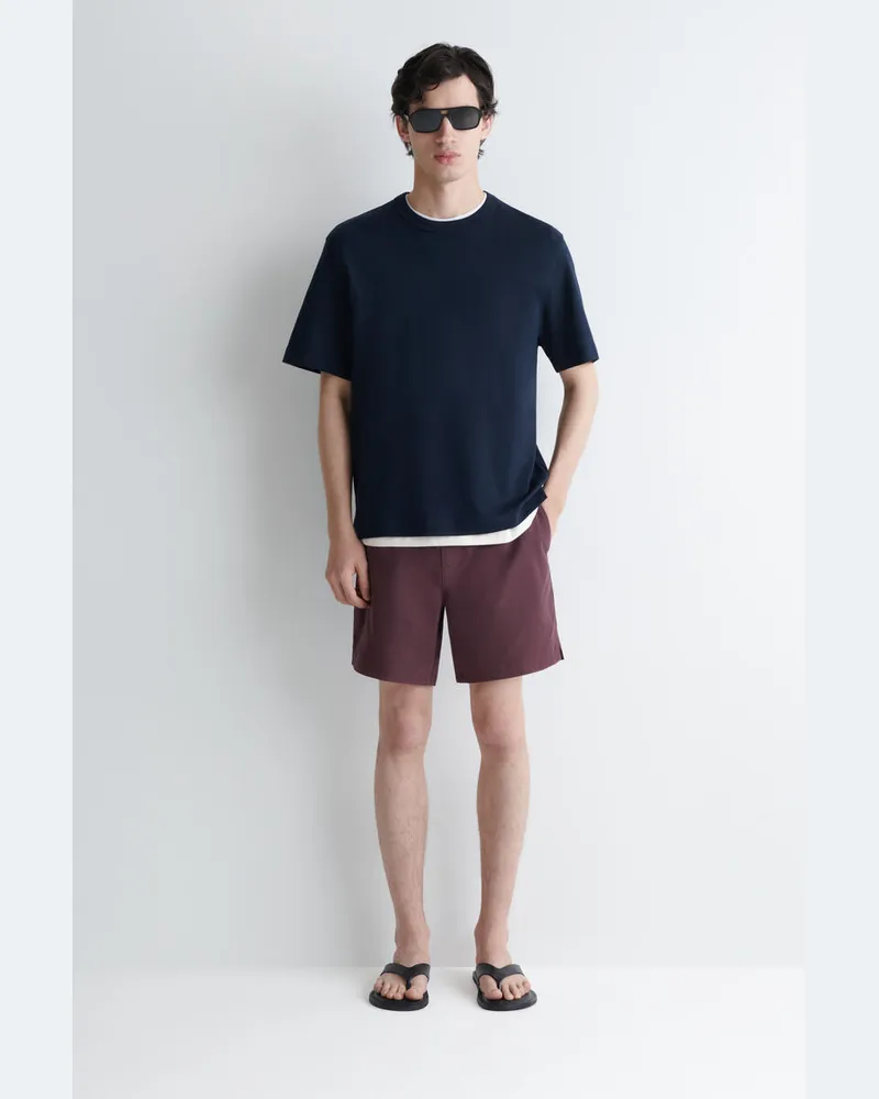 COS Elegante Badeshorts Rot