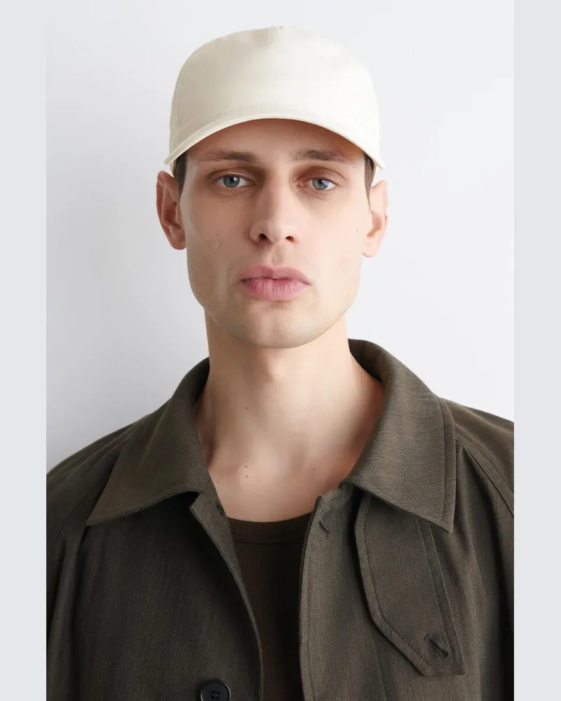 COS Basecap Aus Baumwoll-Twill Weiß