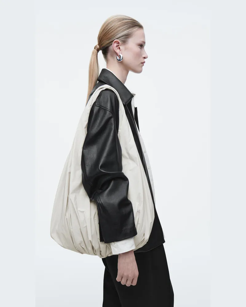 COS Cloud Tote Bag Grau