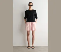 Shorts Mit Raffungen Am Bund