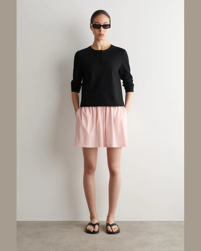 COS Shorts Mit Raffungen Am Bund Rosa