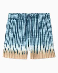 COS Badeshorts Mit Print Und Kordelzug Blau