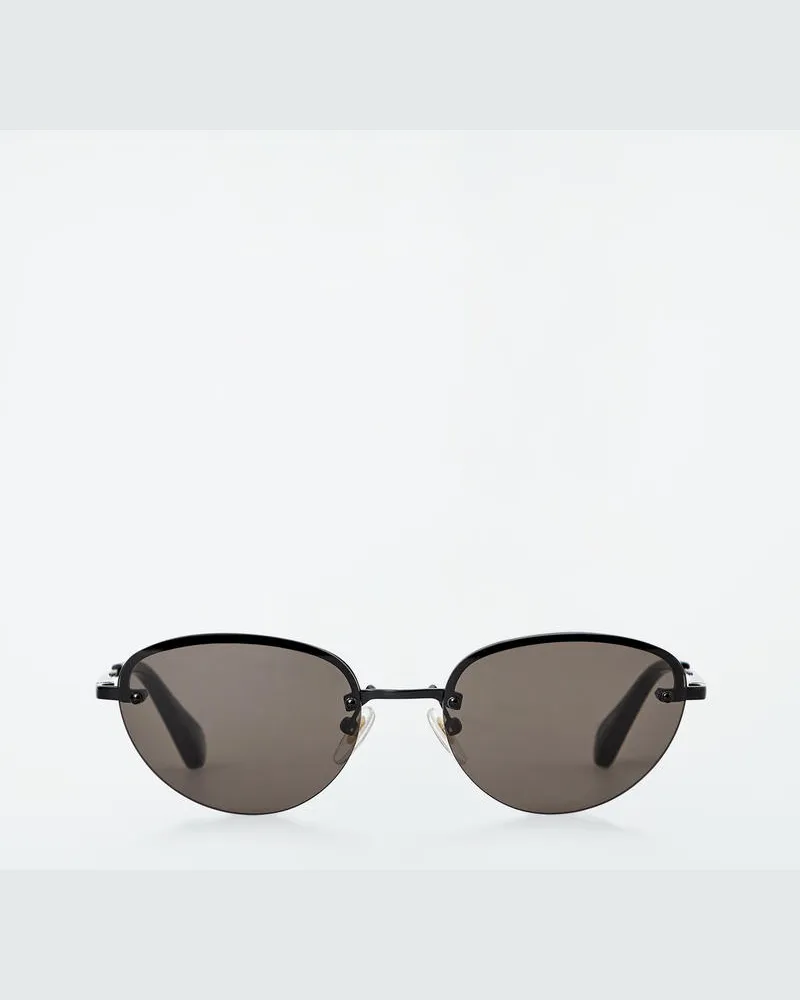COS Daze Sonnenbrille - Cat-Eye Braun