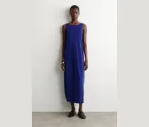 Abgerundetes Maxikleid Aus Merinowolle