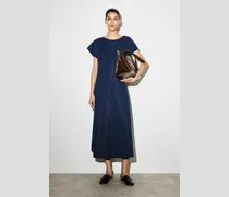 Skulpturales Midikleid Aus Jersey Mit Raffungen
