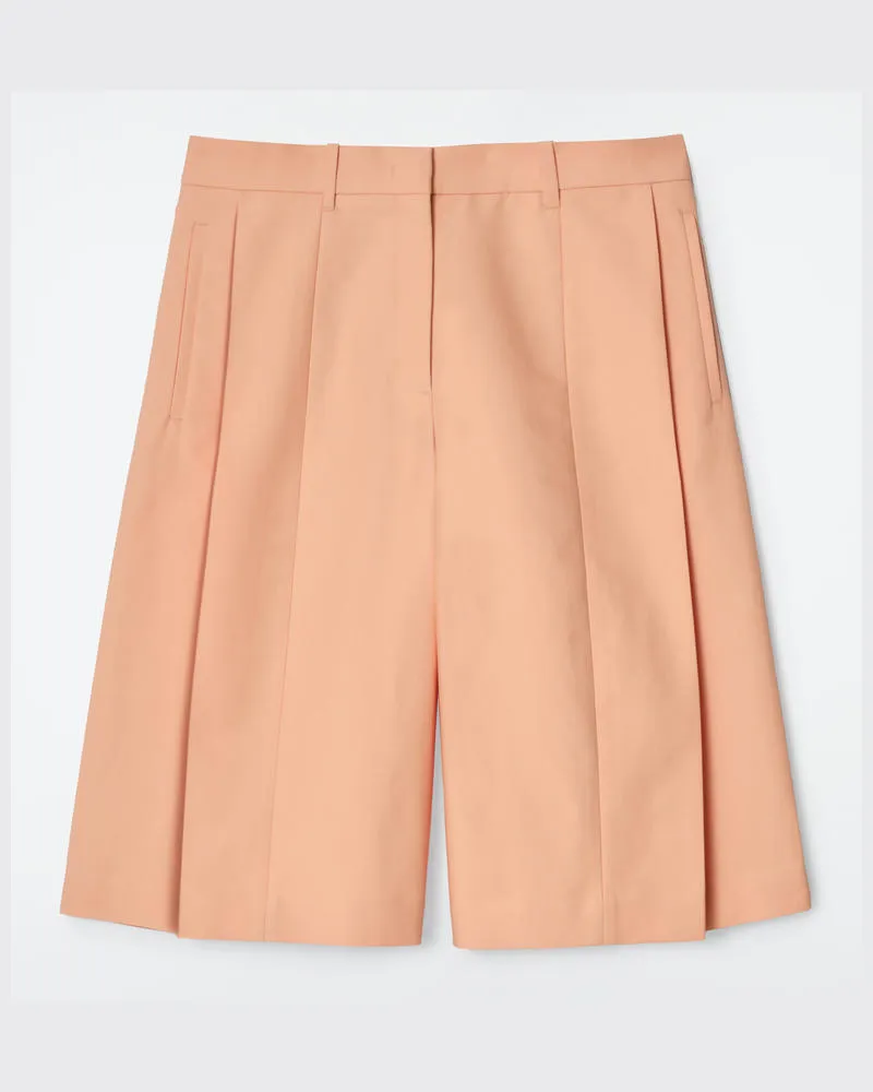 COS Elegante Shorts Mit Weitem Bein Orange