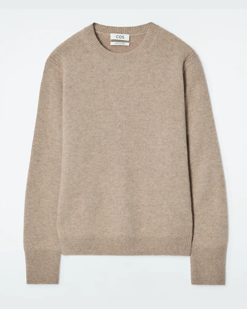 COS Pullover Aus Kaschmir Beige