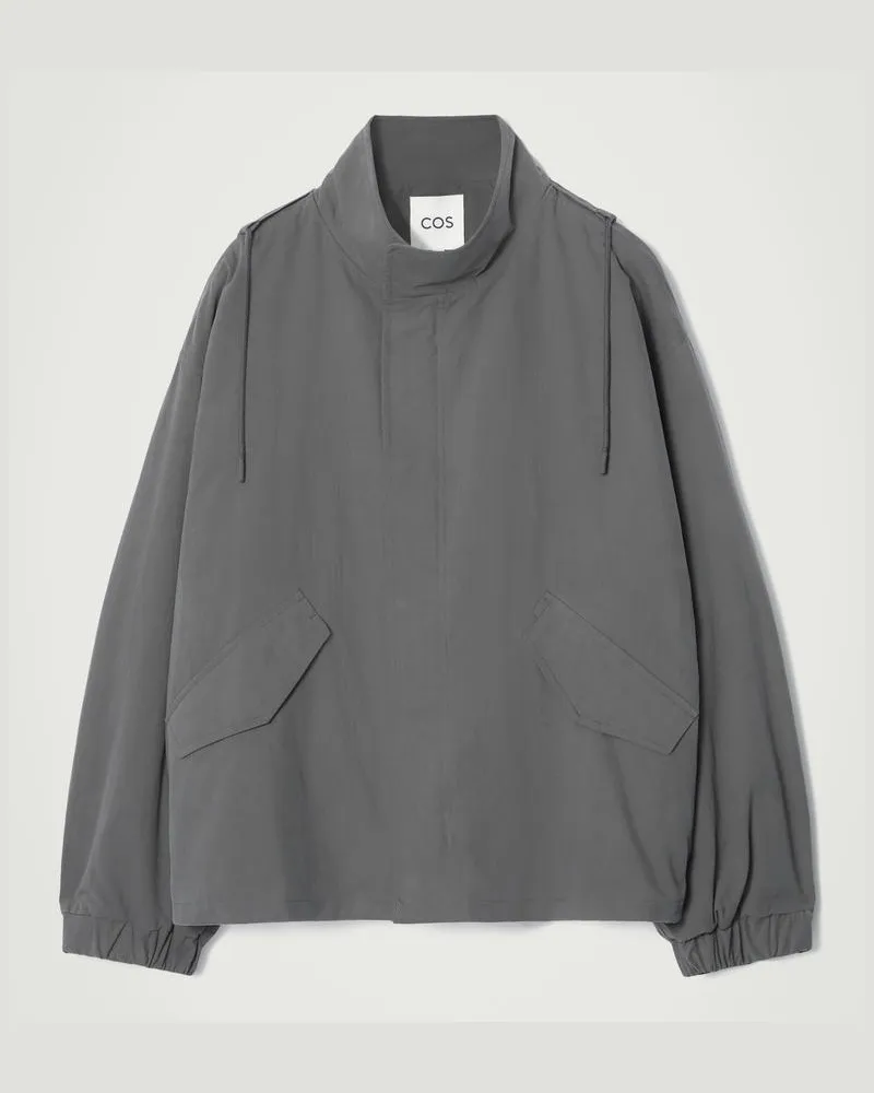 COS Bomberjacke Mit Kapuze Braun