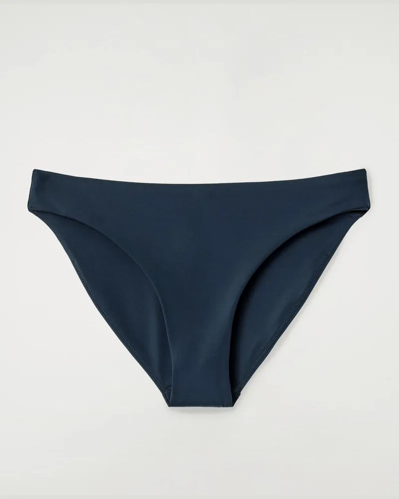 COS Klassische Bikinihose Blau