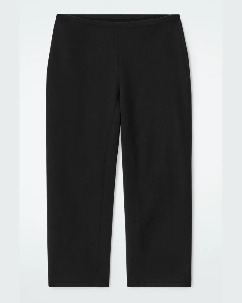 COS Schmal Geschnittene Caprihose Schwarz