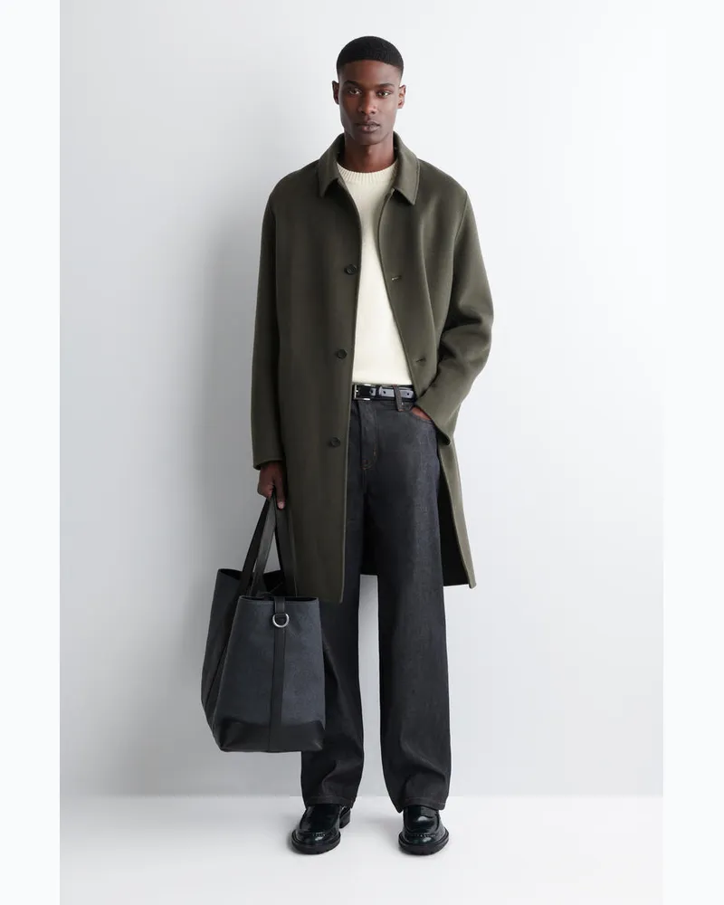 COS Weekender Tote Bag - Wool Grau