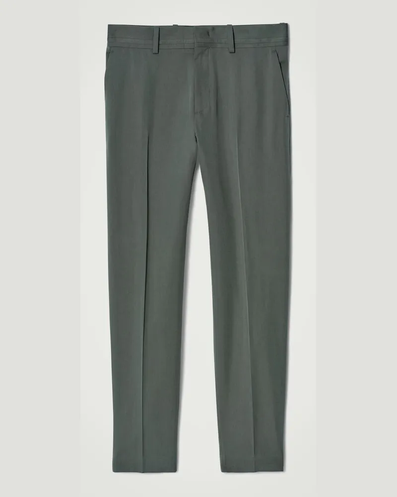 COS Elegante Hose Mit Geradem Bein Grün