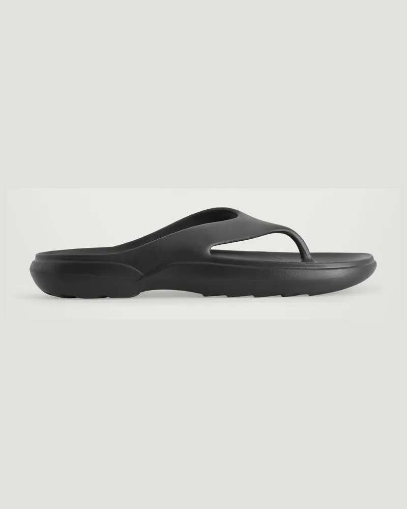 COS Leichte Flip-Flops Aus Eva Schwarz