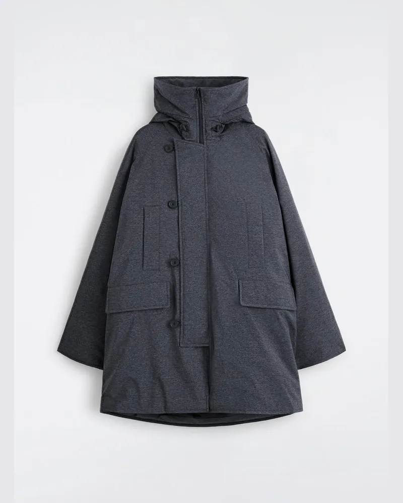 COS Parka Mit Kapuze Grau