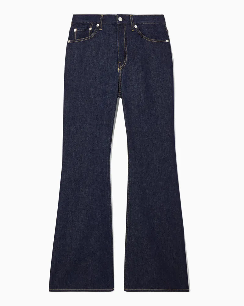 COS Spire Bootcut-Jeans Blau