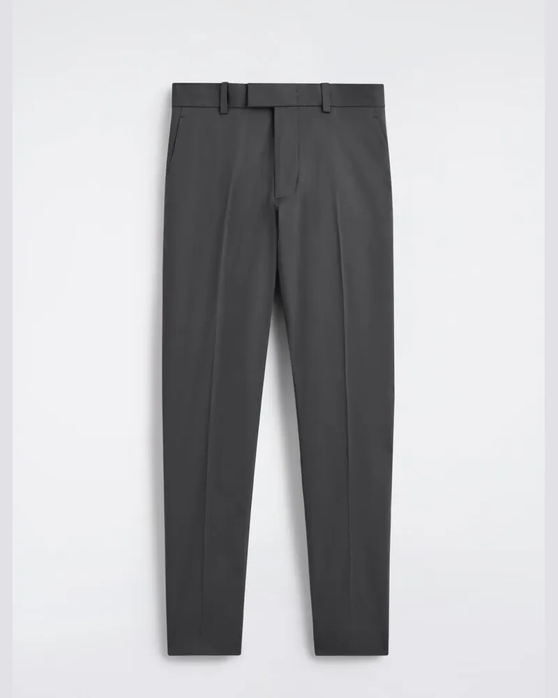 COS Schmal Geschnittene Baumwollhose Grau