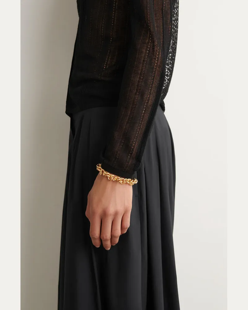 COS Gliederarmband Goldfarben