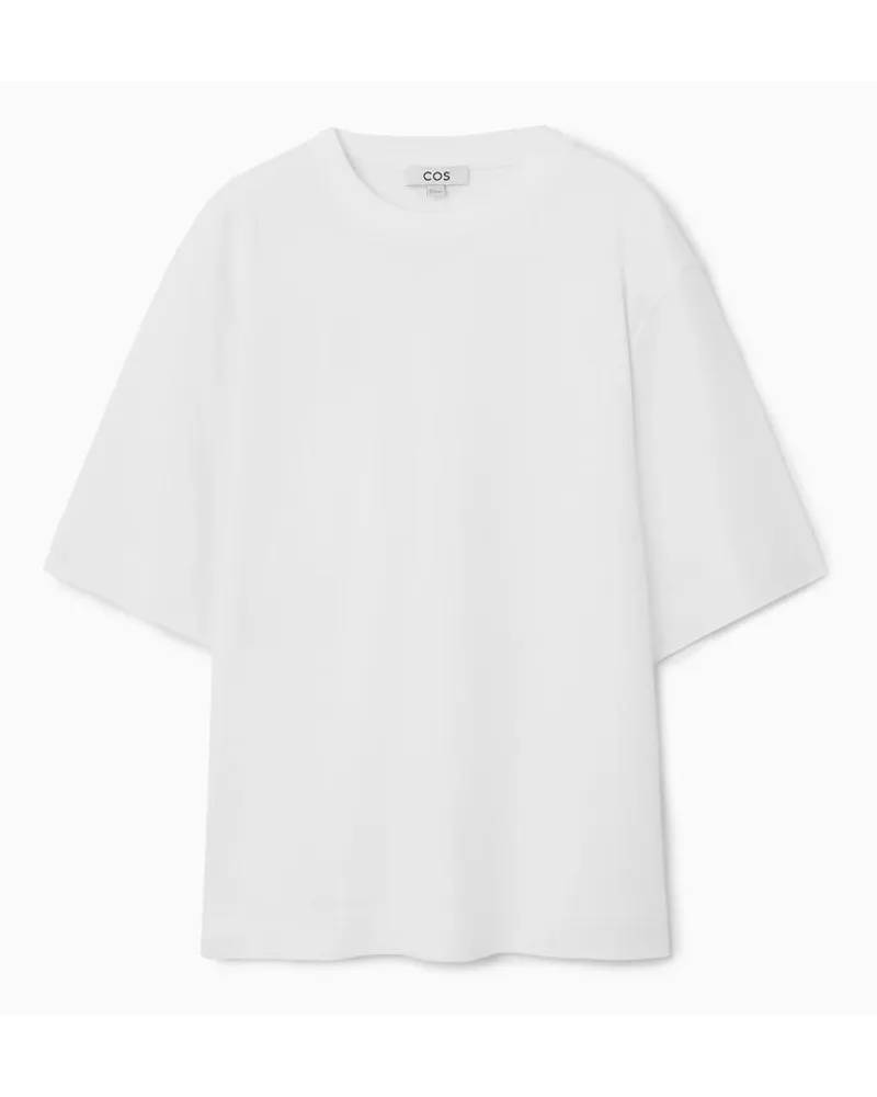 Cos Oversized-T-Shirt Weiss