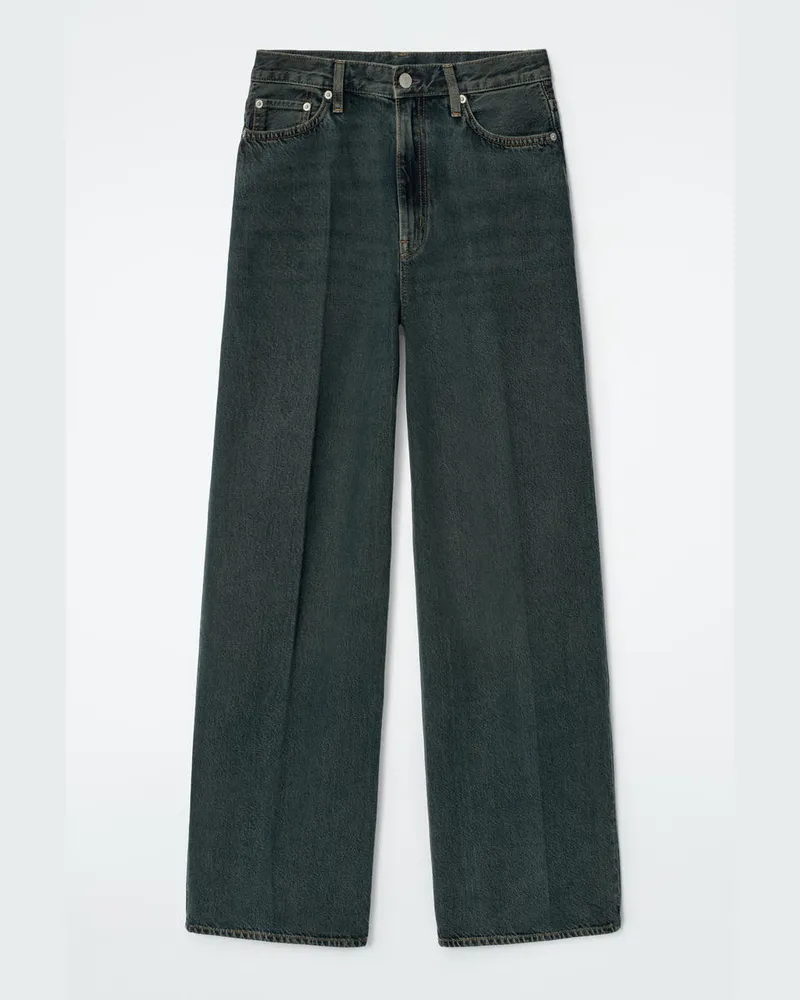 COS Tide Jeans Mit Weitem Bein Blau