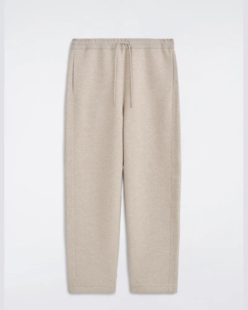 COS Lockere Jogginghose Aus Scuba Mit Barrel-Bein Beige