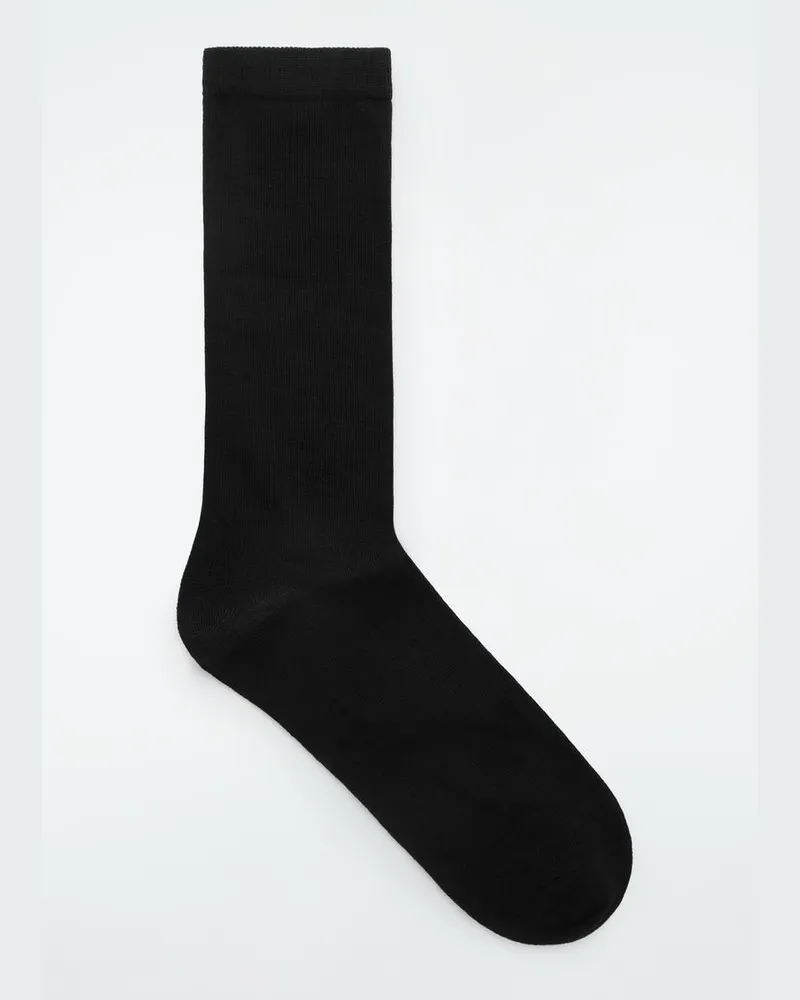 COS Wollsocken Schwarz