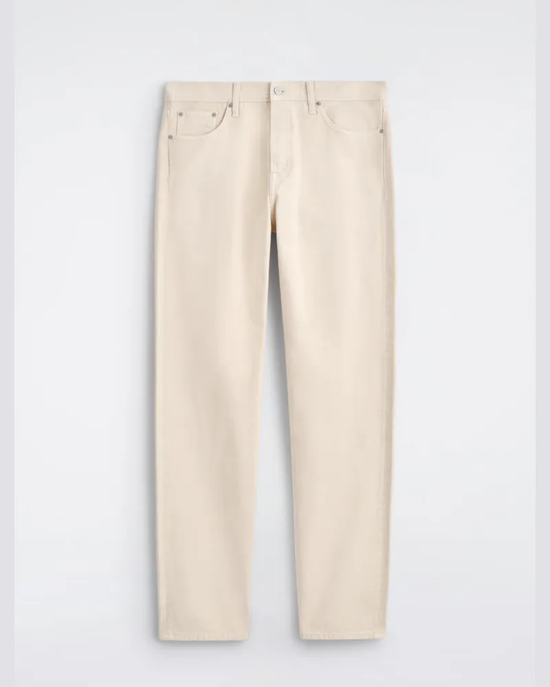 COS Signature Jeans Mit Geradem Bein Beige