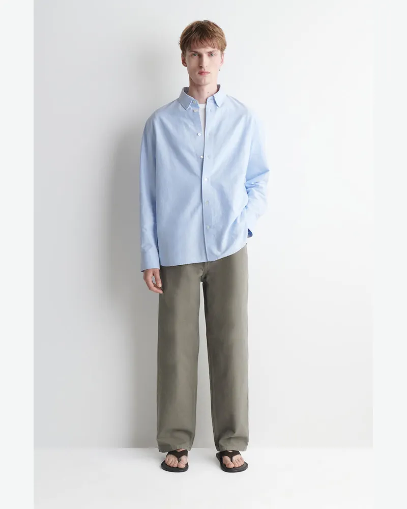 COS Rider Jeans Mit Geradem Bein Und Lockerer Passform Beige