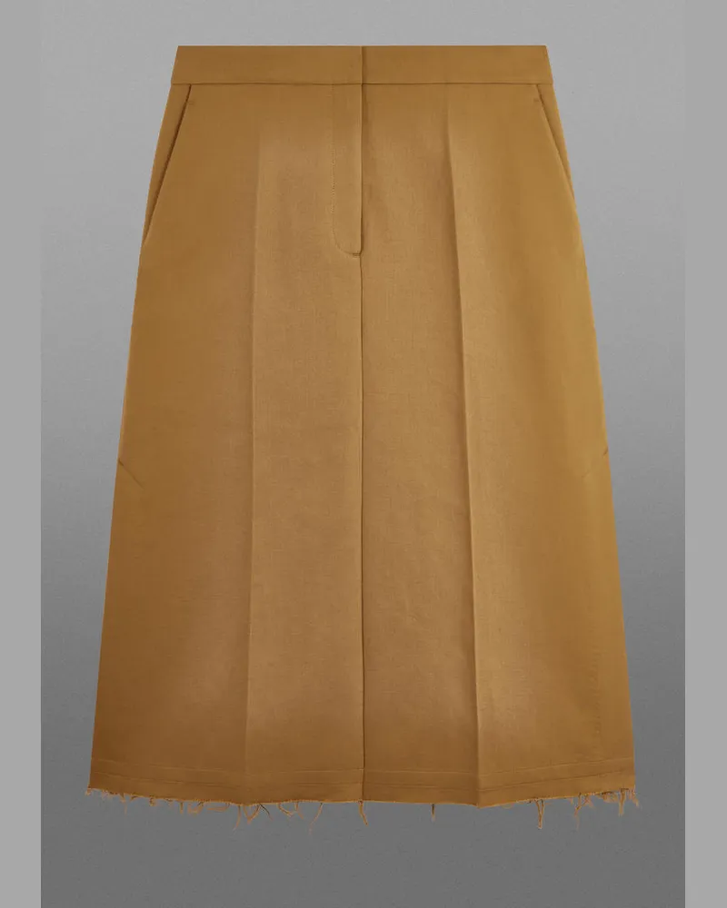 COS Der Elegante Bleistiftrock In Midilänge Beige