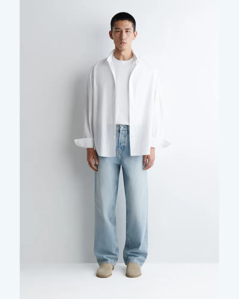 COS Rider Jeans Mit Geradem Bein Blau