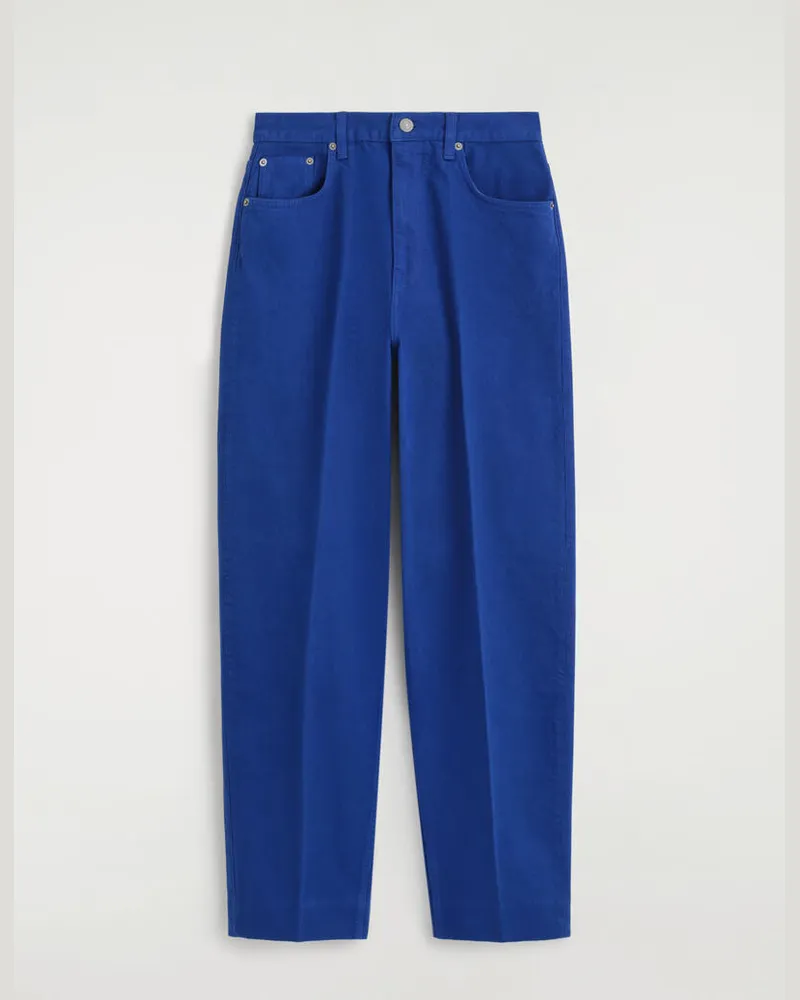 COS Umbra Schmal Zulaufende Jeans Blau