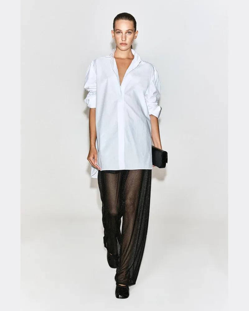 COS Strickhose Mit Perlen Schwarz