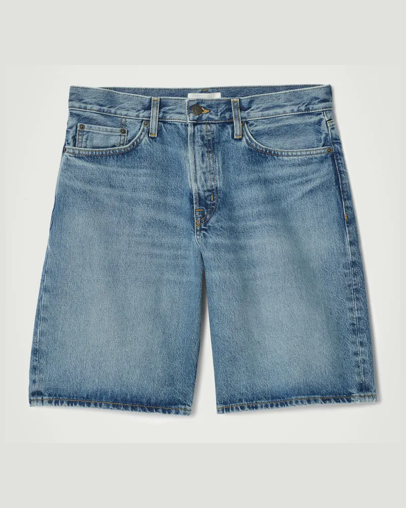 COS Jeansshorts Blau
