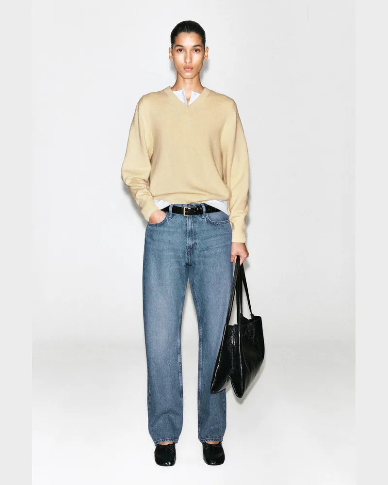 COS Chord Jeans Mit Geradem Bein Blau