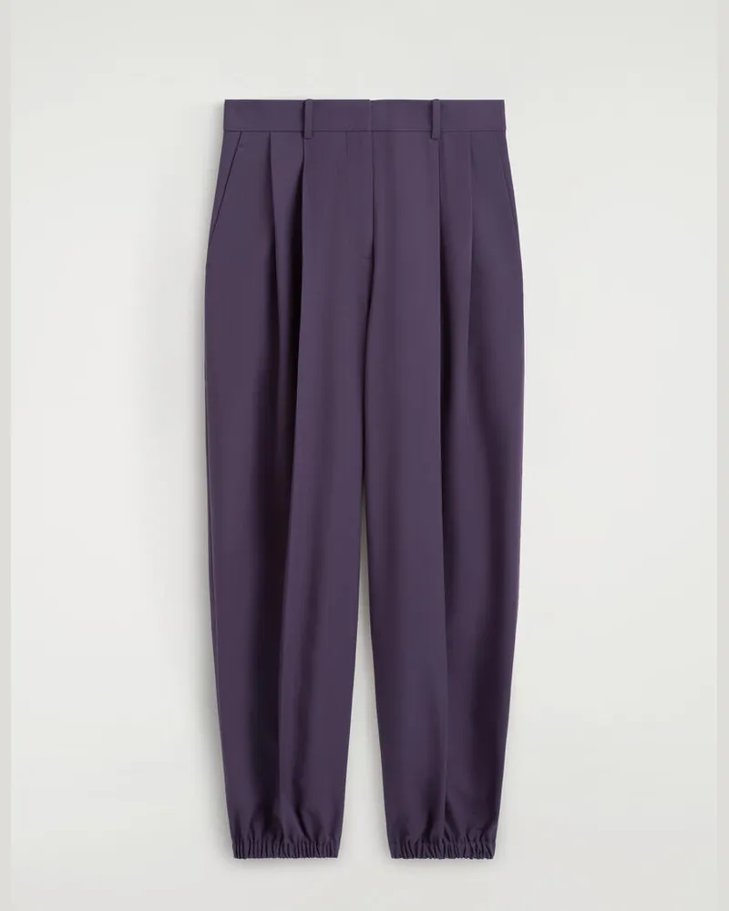 COS Ballonhose Mit Falten Lila