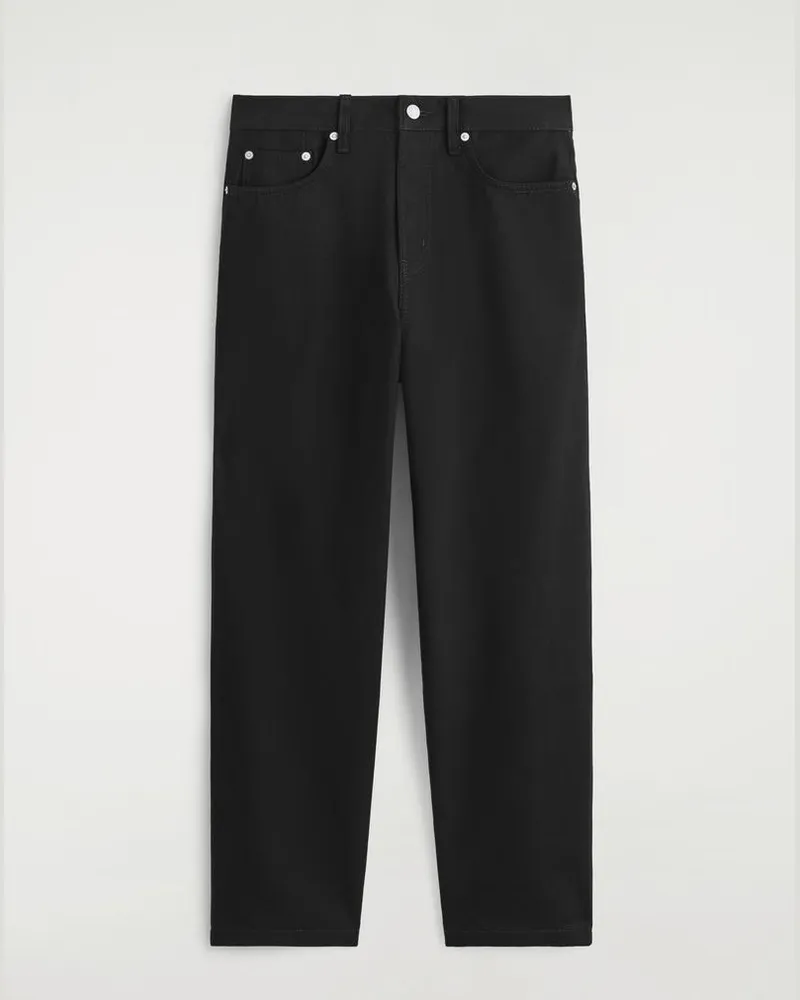 COS Dome Jeans Mit Geradem Bein Schwarz