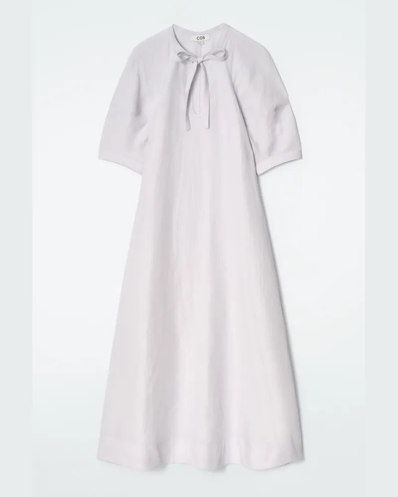 COS Midikleid Mit Bindedetail Lila