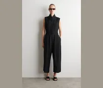 Utility-Jumpsuit Mit Schalkragen