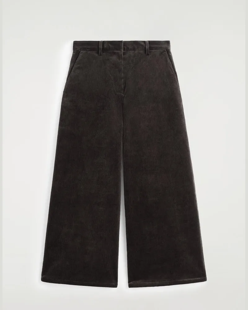 COS Culottes Aus Cord Braun
