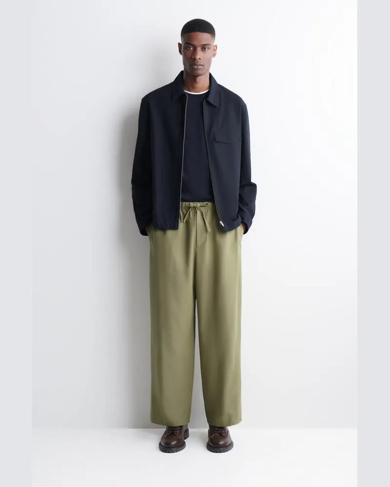 COS Hose Mit Kordelzugbund Und Barrel-Bein Grün