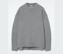 Grobstrickpullover Aus Kaschmir