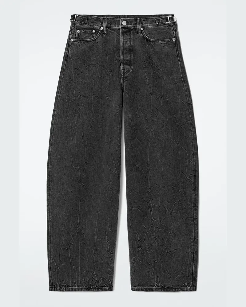 COS Coast Jeans Mit Weitem Bein Schwarz