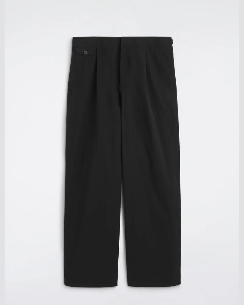 COS Lockere Hose Mit Weitem Bein Und Taschendetail Schwarz
