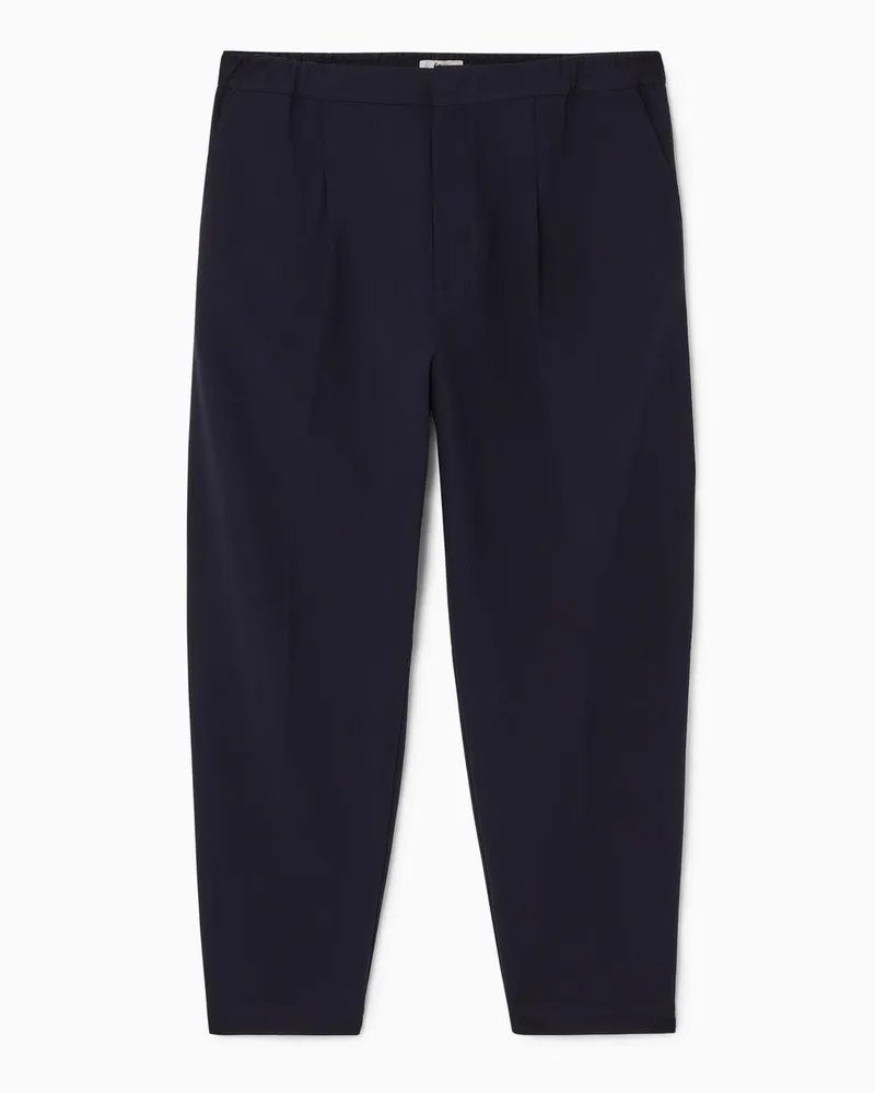 COS Locker Geschnittene Jogginghose Aus Jersey Blau